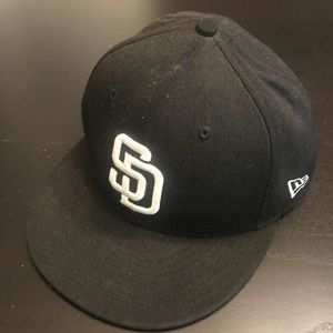 San Diego Padres Flat Bill New Era 59Fifty Hat